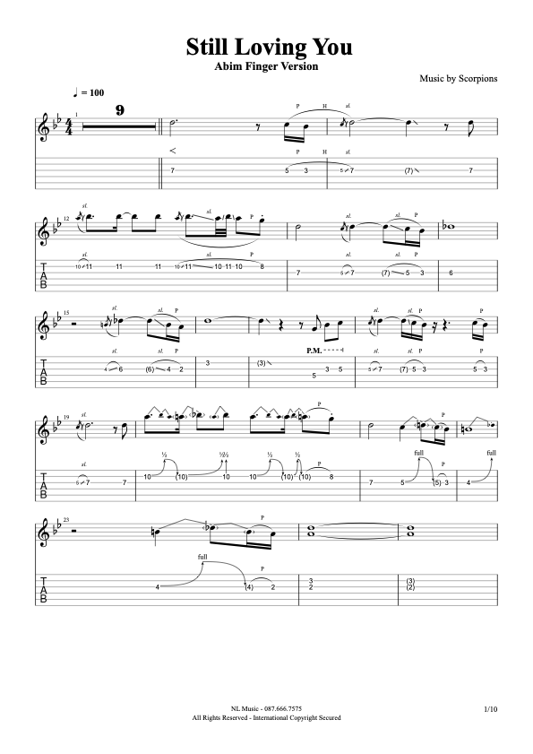 Still Loving You - Abim Finger