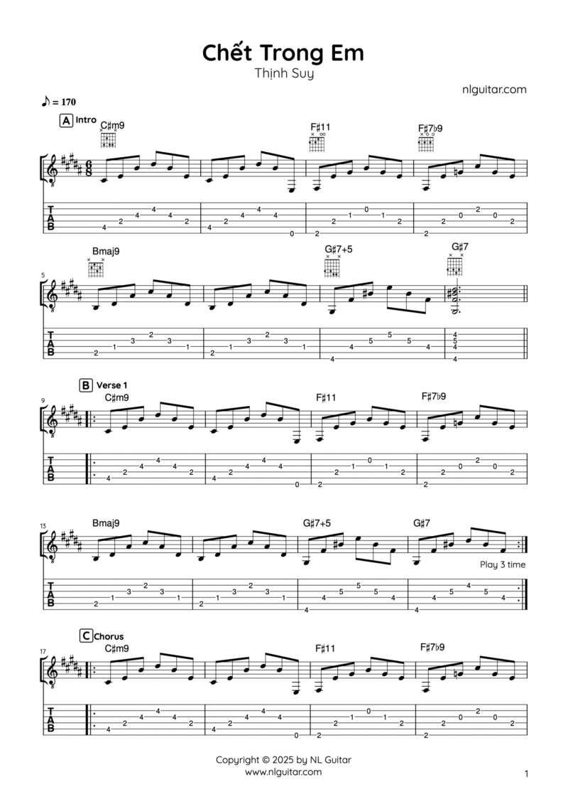Chết Trong Em - Thịnh Suy