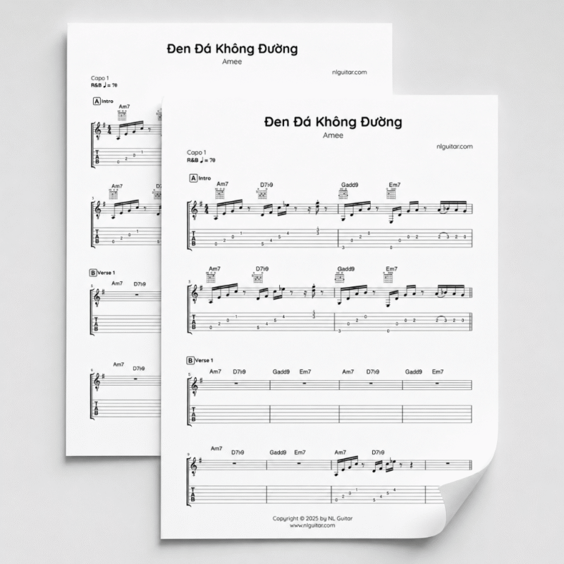 Đen Đá Không Đường - Amee