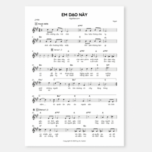 Em Dạo Này - Ngọt