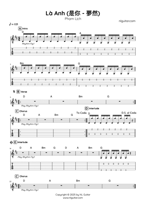 Là Anh - Phạm Lịch