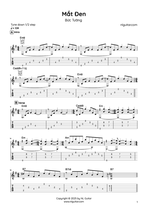 Mắt Đen - Bức Tường