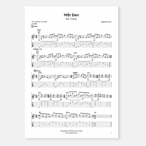 Mắt Đen - Bức Tường