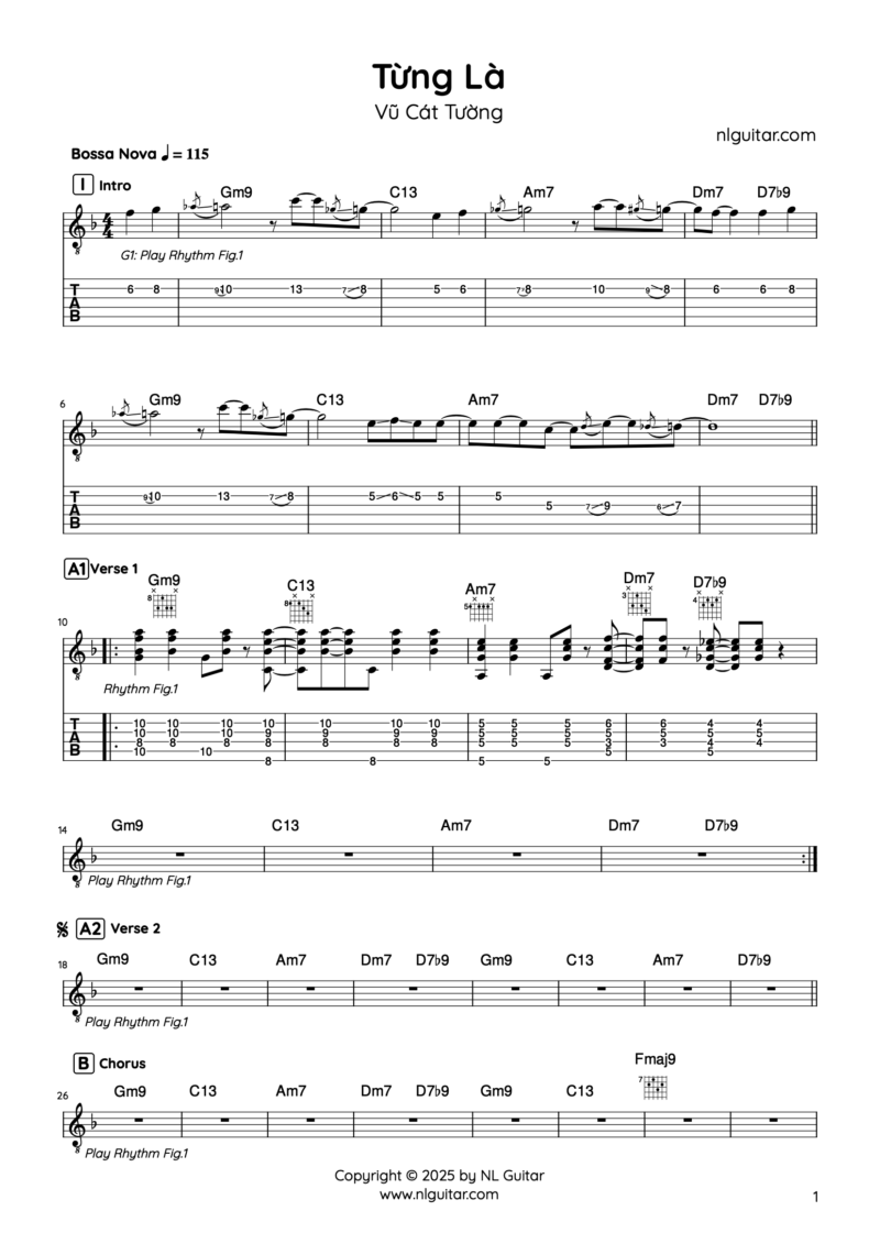 Từng Là - Vũ Cát Tường