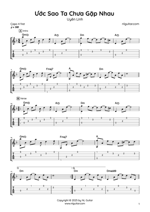 Ước Sao Ta Chưa Gặp Nhau - Uyên Linh