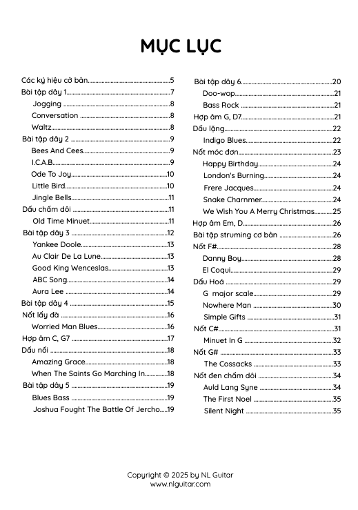 Guitar Method - Book 1