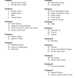 Electric Guitar Method